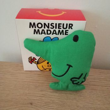 Mini peluche monsieur madame