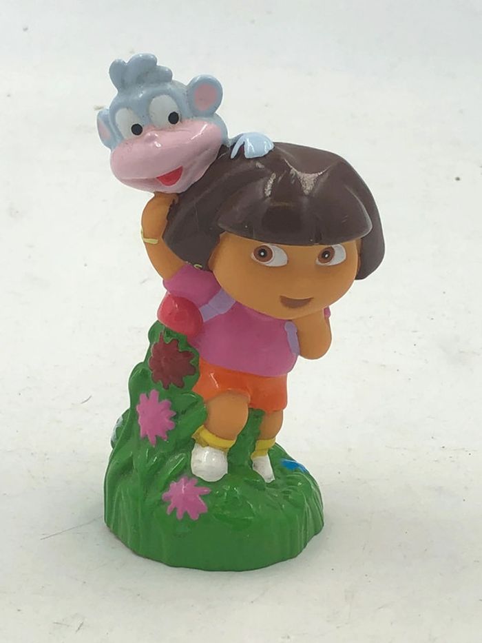 Figurine souple Dora l’exploratrice et Babouche 2004 Viacom 10 cm