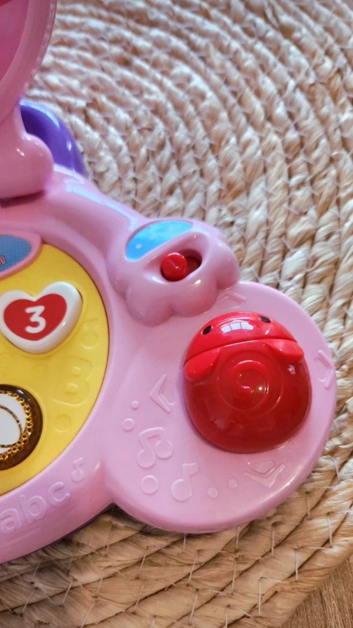 Ordinateur bébé Vtech rose - photo numéro 5