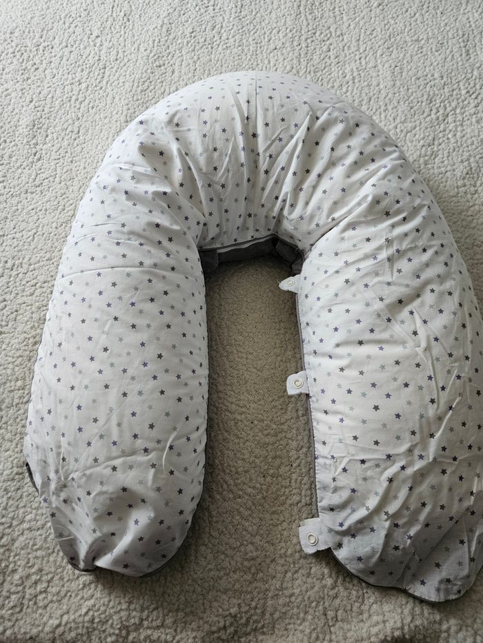 Coussin de maternité Candide multirelax avec housse + 2 housses supplémentaires - photo numéro 4