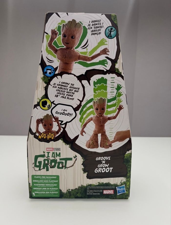 Hasbro Marvel Studios i Am Groot Groove N Grow Groot Disney - photo numéro 2