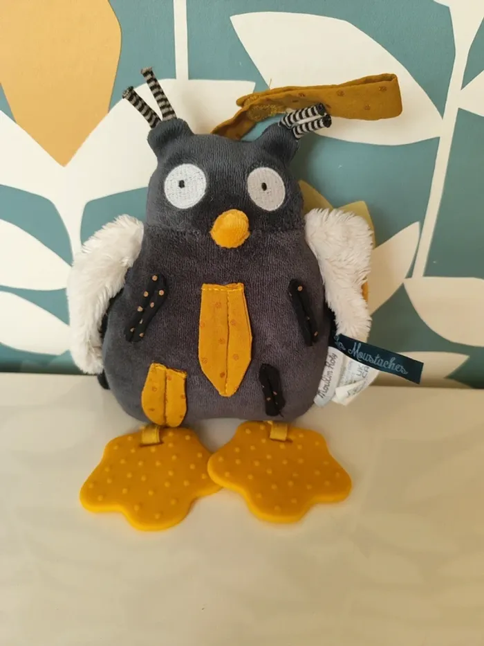 Doudou hibou moulin roty