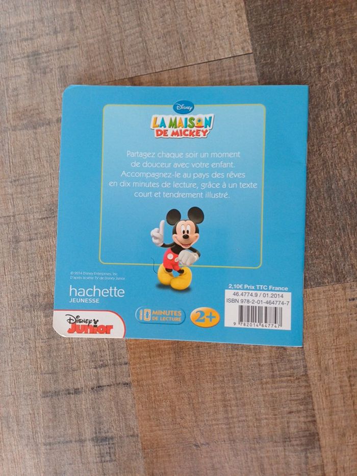 Livre Disney mon histoire du soir la maison de mickey une journée pluvieuse - photo numéro 2