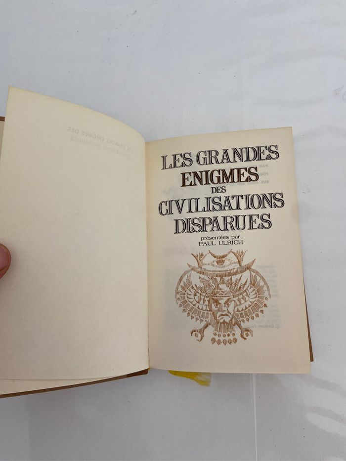 Lot 4 Livres anciens les grandes énigmes des civilisations disparus 1, 2, 3 - photo numéro 7