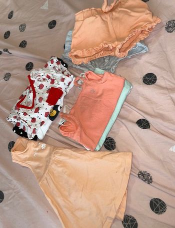 Lot été fille 6 mois