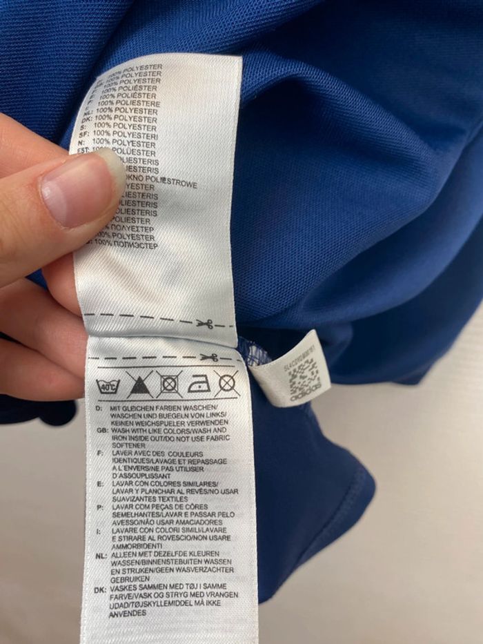 T-shirt de sport, homme, Adidas, bleu marine, XL (268) - photo numéro 7