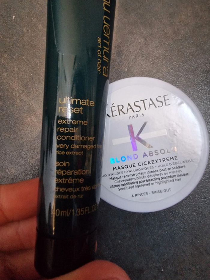 Lot soins Kérastase et shu uemura - photo numéro 2