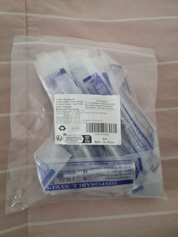 Lot de pipettes de colostrum