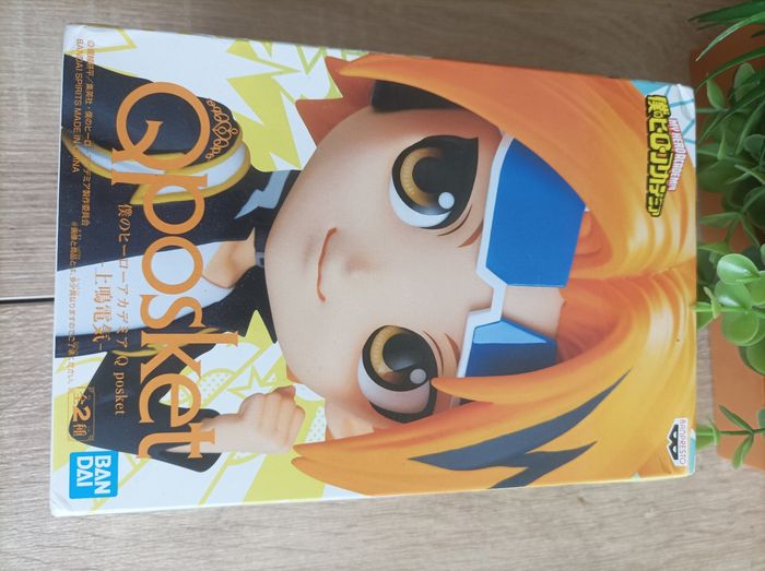 Figurine Denki Kaminari My Hero Academia Mha banpresto qposket Bandai