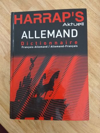 Gros dictionnaire français-allemand