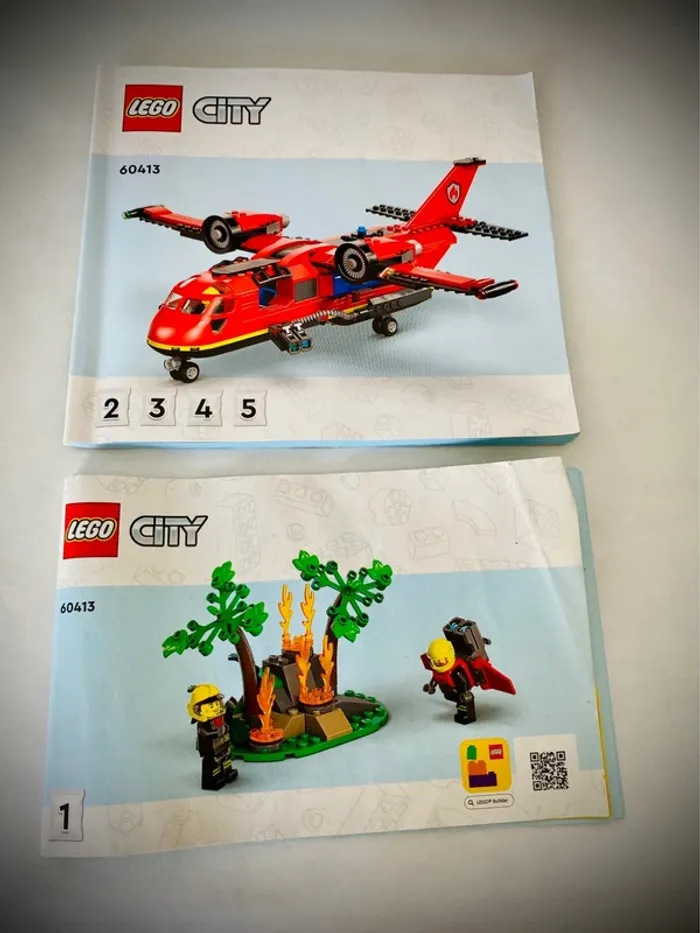LEGO City 60413 - L’Avion de Sauvetage Des Pompiers - Complet avec Boîte et Notice - photo numéro 13