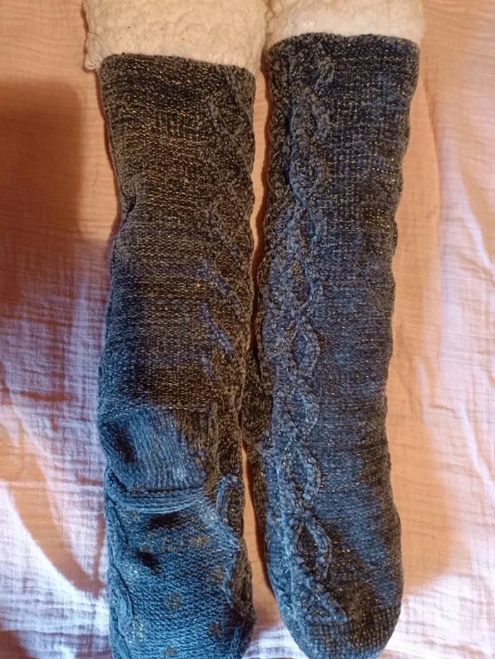 Chaussons chaussettes - 36/37 - Etam - photo numéro 2