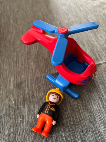 Hélicoptère playmobil 123