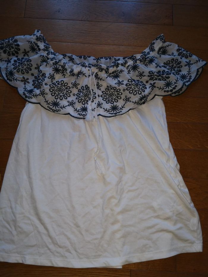 T-shirt col bateau - photo numéro 2