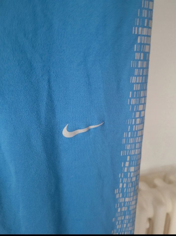 Legging sport Nike bleu taille M - photo numéro 2