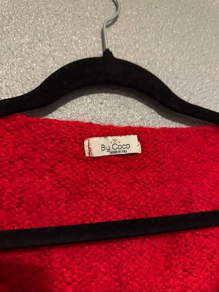 Pull rouge - photo numéro 3