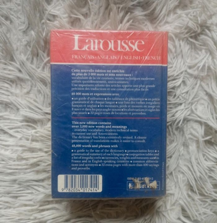 Dictionnaire français anglais Larousse - photo numéro 2