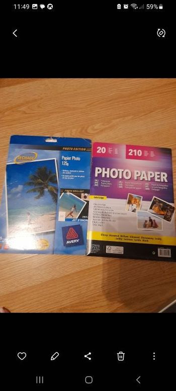 Papier photo