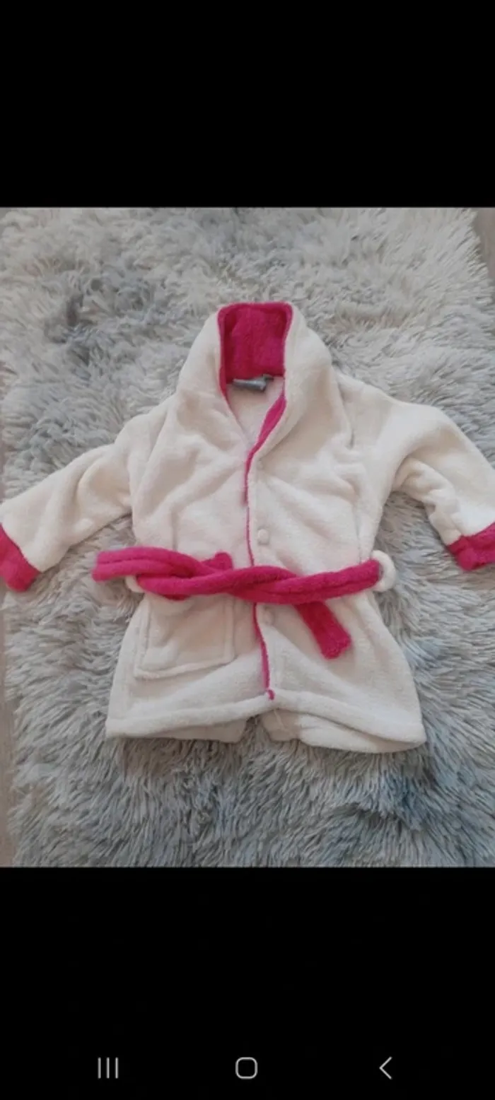 Peignoir tout doux 80cm body zone