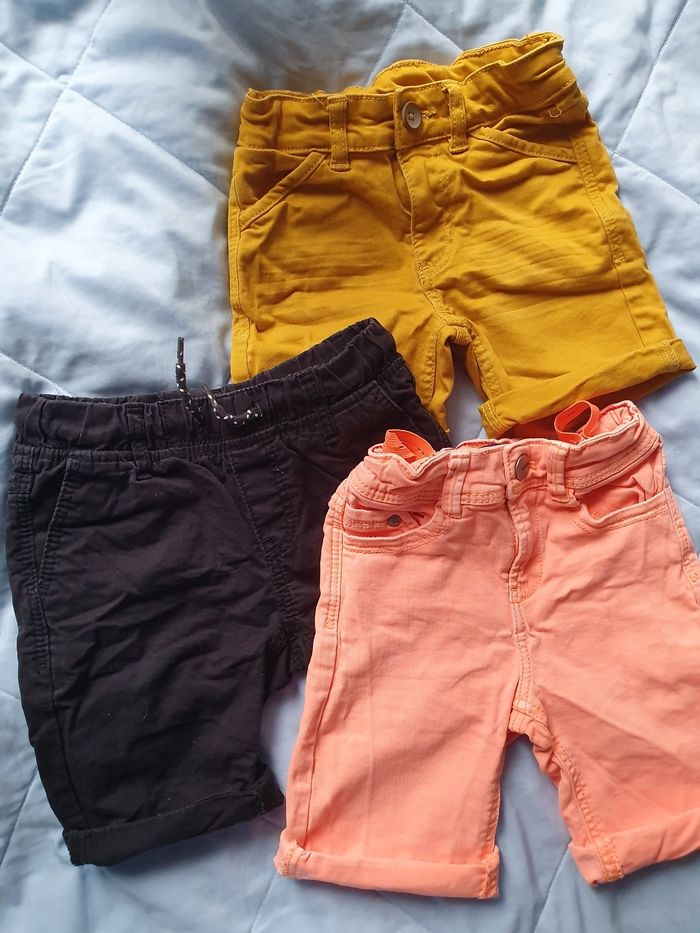 Lot de 3 shorts bermudas