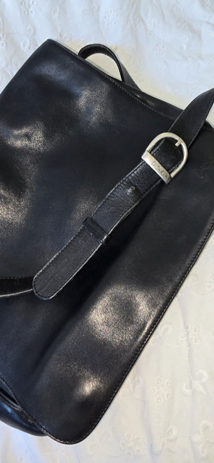 Sac besace en cuir vintage (besoins d un Soins - photo numéro 14