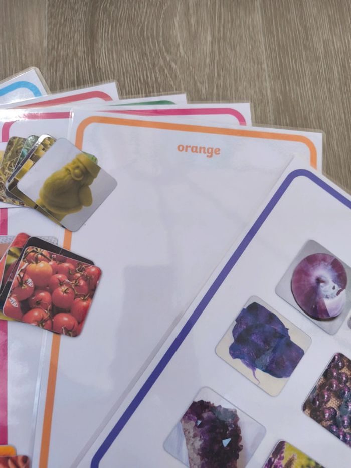 Jeu tri des couleurs format A4 - photo numéro 4