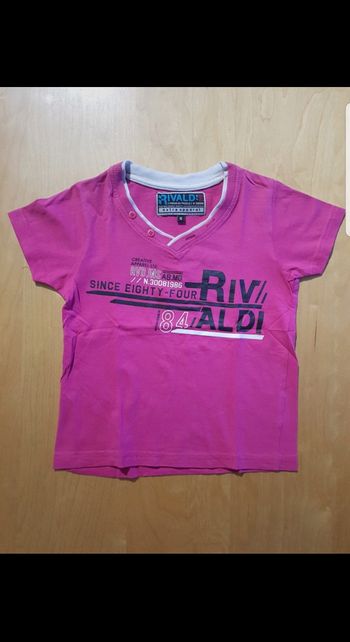 T-shirt manches courtes enfant fille 5 ans