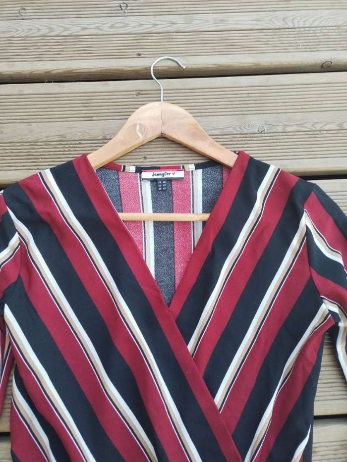 Body Habillé Manches Longues Jennyfer – Taille 34 / XS – Très Bon État - photo numéro 2