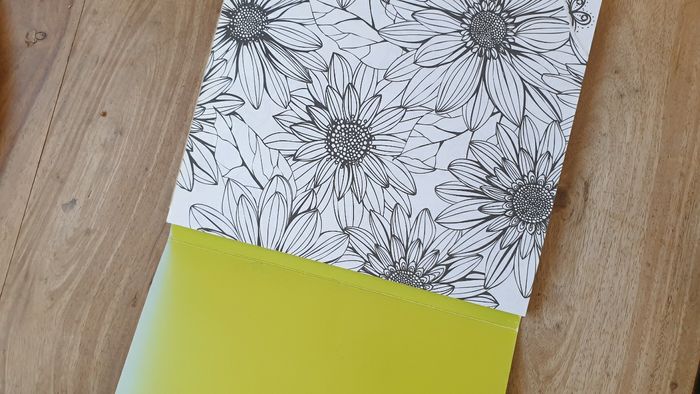 Loisirs créatifs livre de coloriage thème fleurs - photo numéro 2