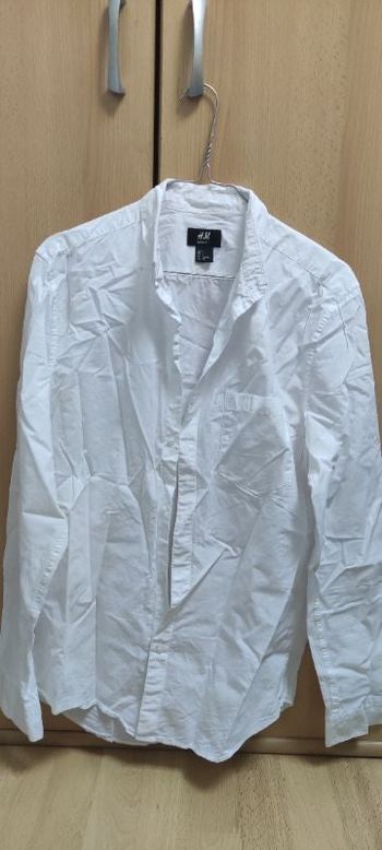 Chemise blanche unie