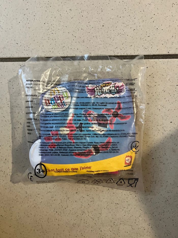 Nerf rebelle happy Meal
