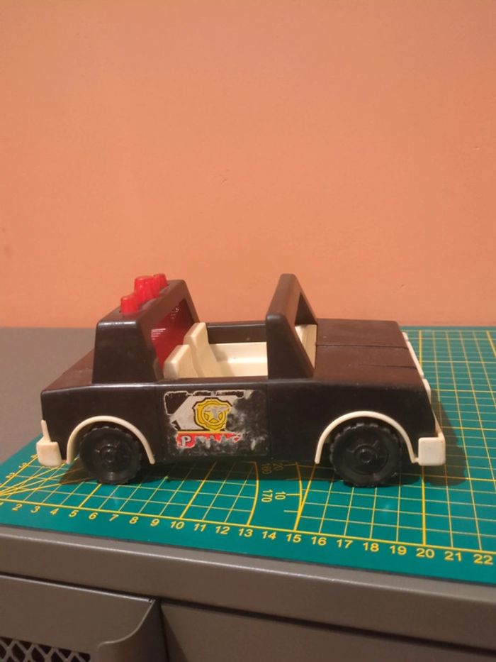 Voiture Police Fisher Price Vintage - photo numéro 5