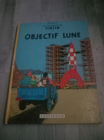 Tintin objectif lune Bd
