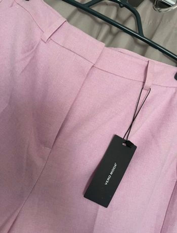 Pantalon costume rose, taille 38, Vero moda - photo numéro 5