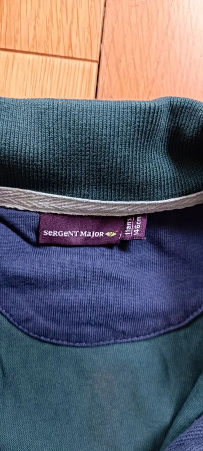 Sweat gilet manches longues sergent major 9 ans - photo numéro 6