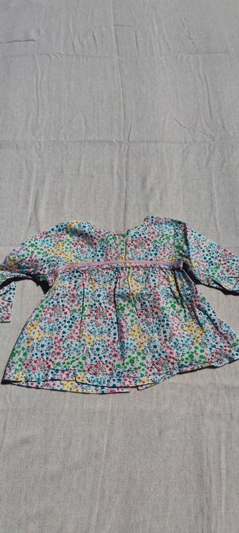 Blouse fleurie 18 mois