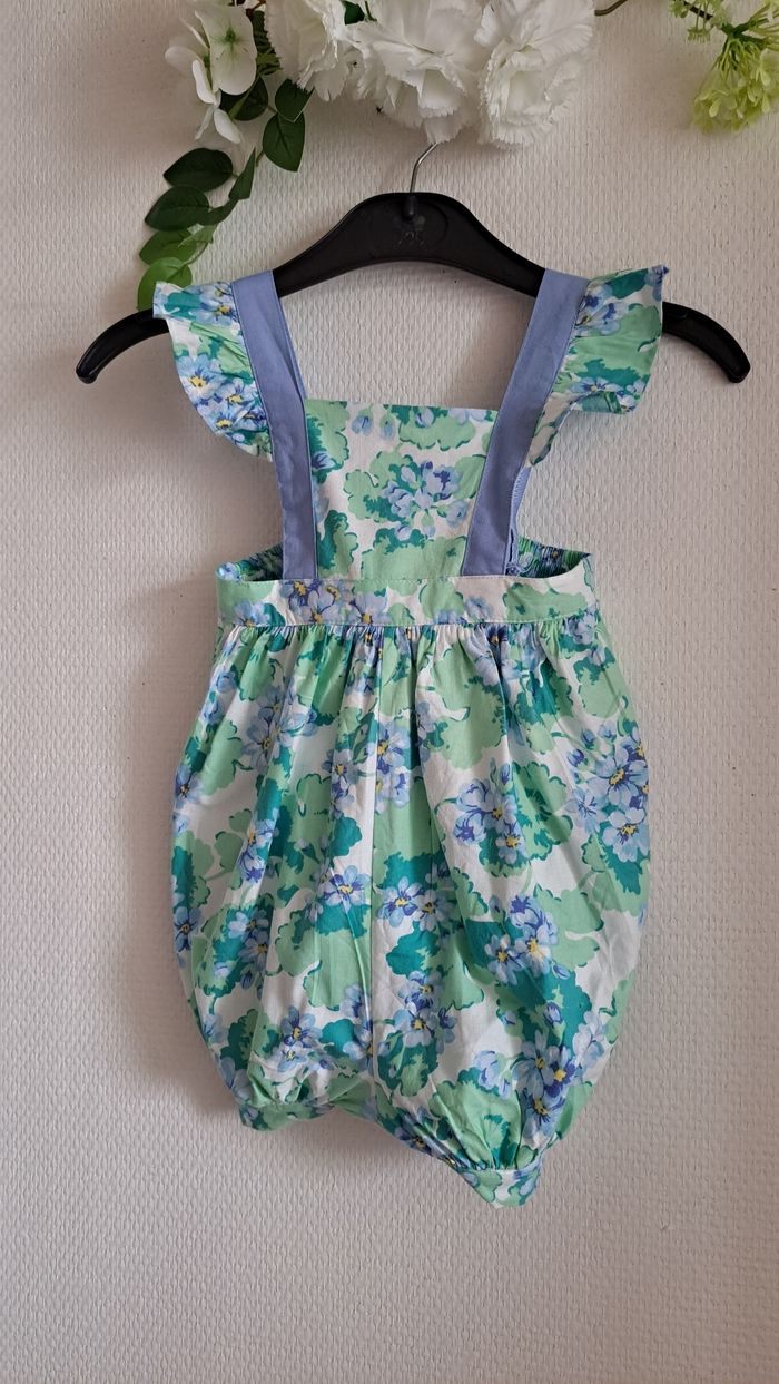Combi short d'été à fleurs - photo numéro 2