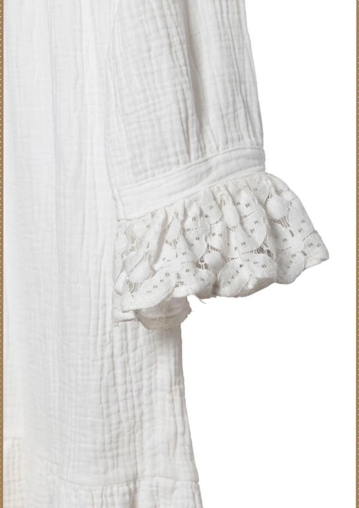 Robe blanche dentelle L’Atelier de Camille – Taille S - photo numéro 5