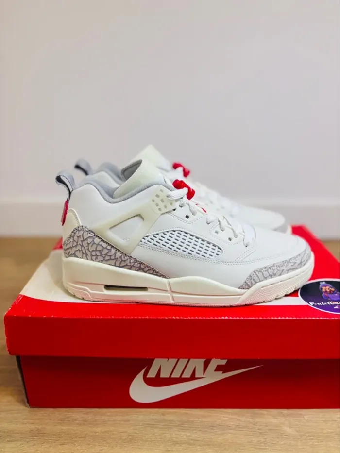 Nike Air Jordan 3 Rétro Low Spizike Sail University Red Taille 40 - photo numéro 2