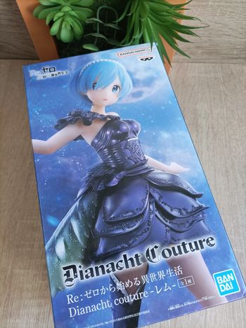 Figurine Rem Re Zero banpresto Dianacht couture Bandai Namco