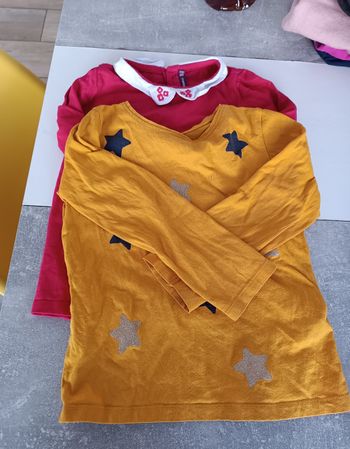 Lot deux t-shirt manches longues
