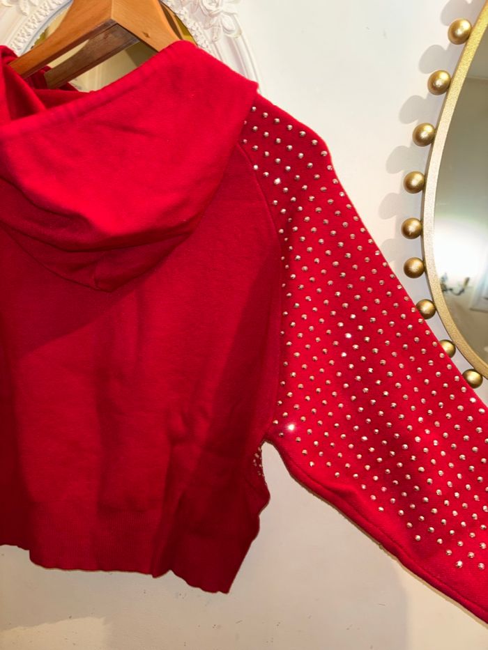 Pull capuche sequins - photo numéro 4