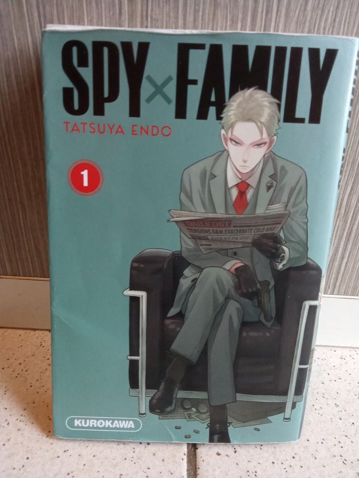 Manga numéro 1 spy family kurokawa