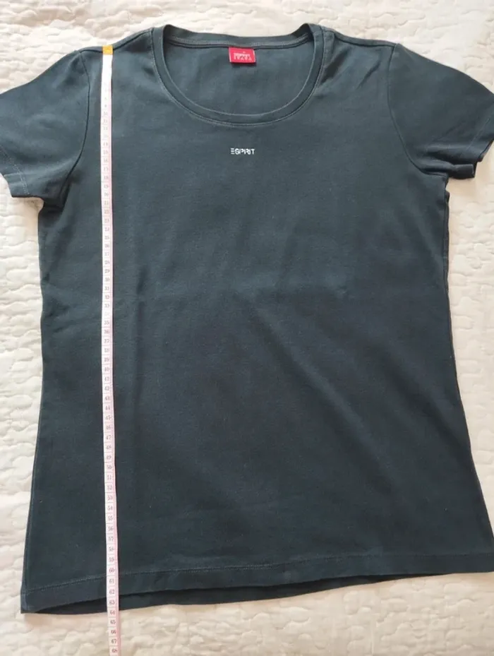 T-shirt Esprit noir taille M Homme - photo numéro 8