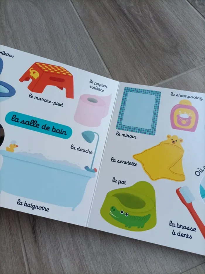 Livre Kididoc mon imagier jeu de la maison - photo numéro 12