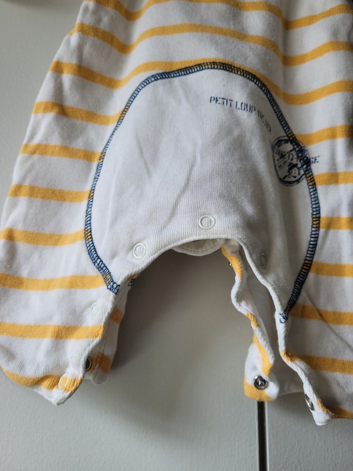 Combi doublée 3 mois 60 cm Sucre d'orge - photo numéro 3