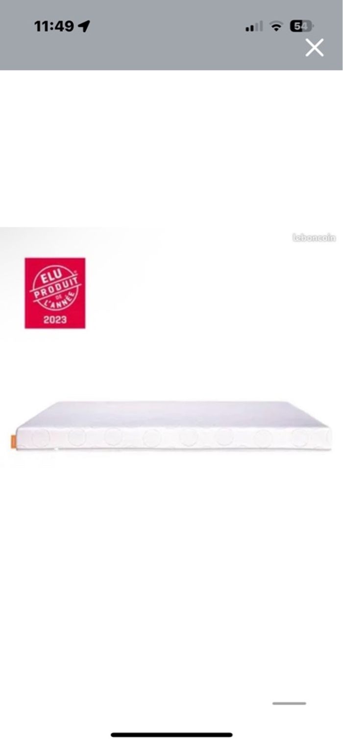 Lit Bebe Ikea + Matelas bebe EMMA - photo numéro 4