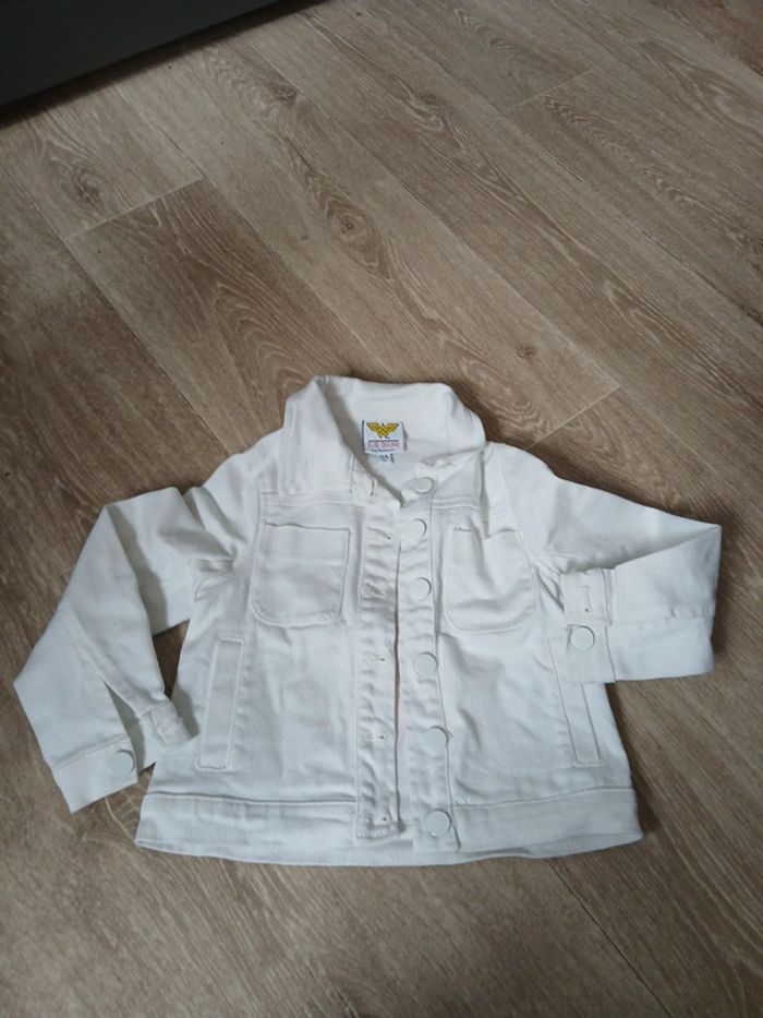 Veste en jean petite fille 3 ans - photo numéro 3