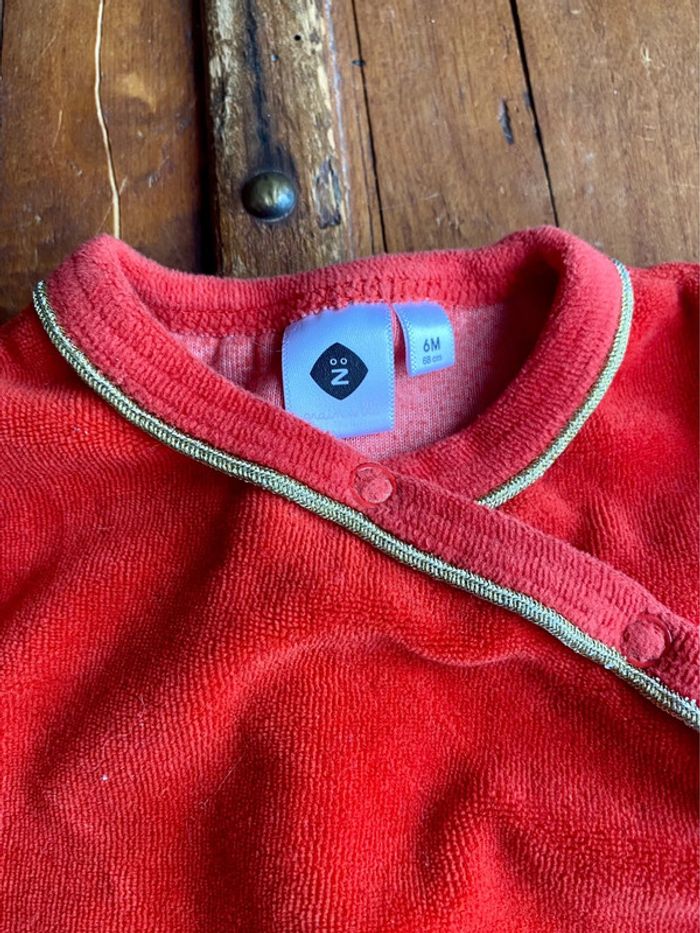 Lot de 3 pyjamas (1 pyjama de Noël)6 mois - photo numéro 2