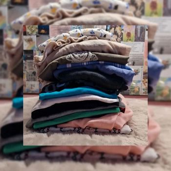 lot 16 pièces, multicolore fleuri, 34-36,  fleuri, bretelles, manches variées, casual, top mixte